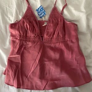 Free People Spaghetti Strap Blouse